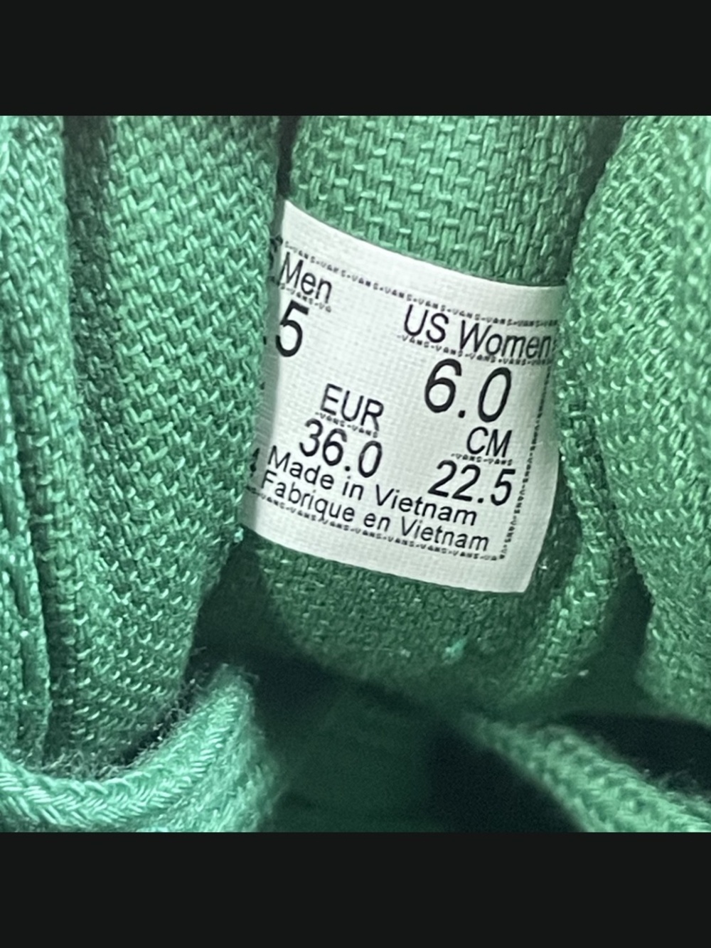 NEW Vans Shoes Womens 6 green brown suede leather skate casual - Picture 7 of 9